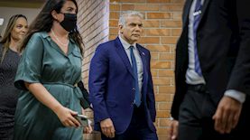 יאיר לפיד, צילום: אוליבייר פיטוסי פלאש 90